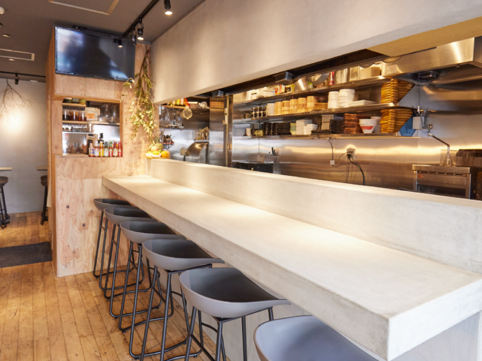 台湾夜市の店内写真