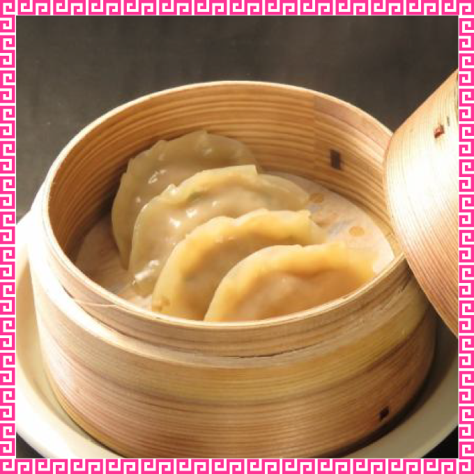 台湾夜市梅田店蒸し餃子