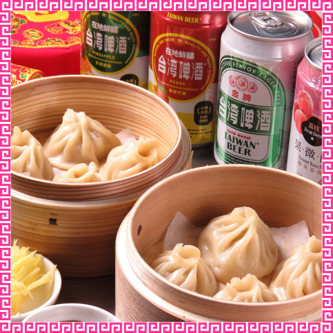 台湾夜市梅田店小籠湯包